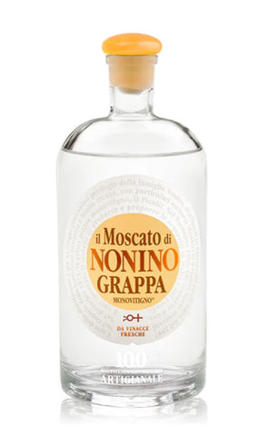 Nonino Grappa Monovitigno Moscato (700ml) - VINI VINO